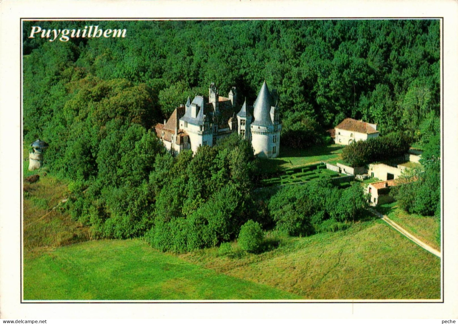 N°1064 Z -cpsm Château De Puyguilhem - Châteaux