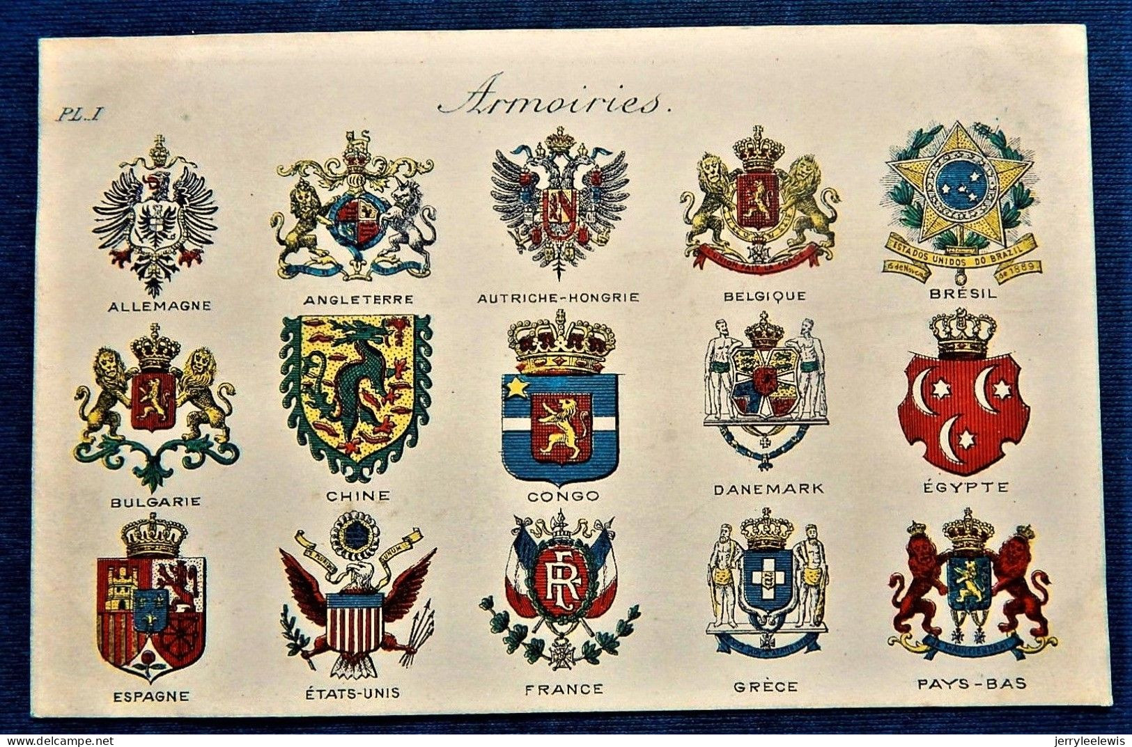 ARMOIRIES De Différents Pays - WAPEN Van Verschillende Landen - Wappen Verschiedener Länder - Histoire