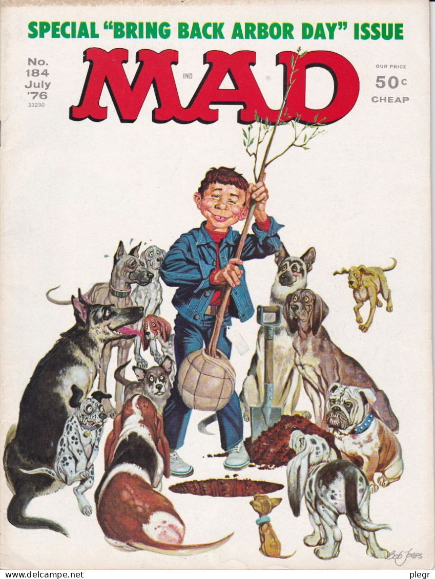 MAD - Version US - N°184 (07/1976) - Andere Uitgevers