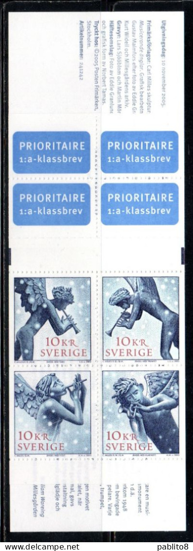 SWEDEN SVERIGE SVEZIA SUEDE 2005 CHRISTMAS NATALE NOEL WEIHNACHTEN NAVIDAD BOOKLET LIBRETTO CARNET MNH - 1981-..