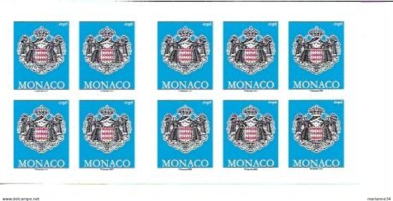 Monaco -2022-  Carnet Neuf - Postzegelboekjes