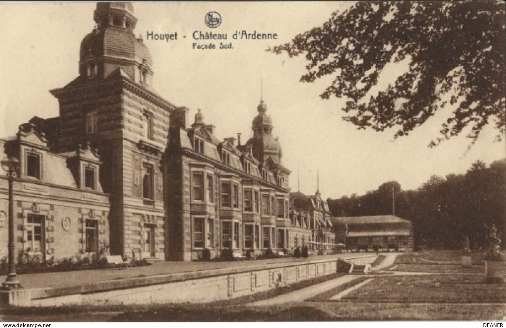 HOUYET : - Château D' Ardenne - Façade Sud. - Houyet