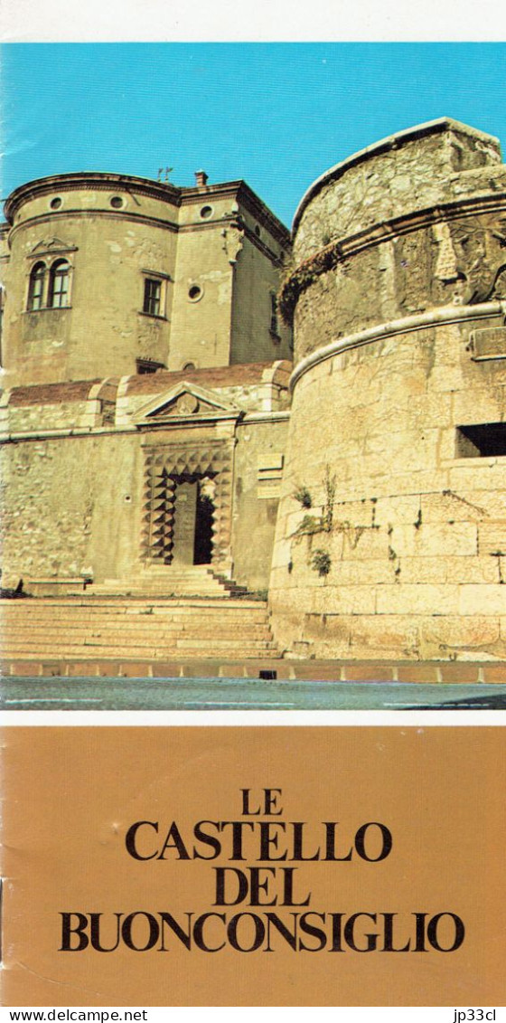 Ancienne Brochure Sur Le Castello Del Buonconsiglio (Château Du Bon Conseil), Trente; Italie 16 Pages - Dépliants Touristiques
