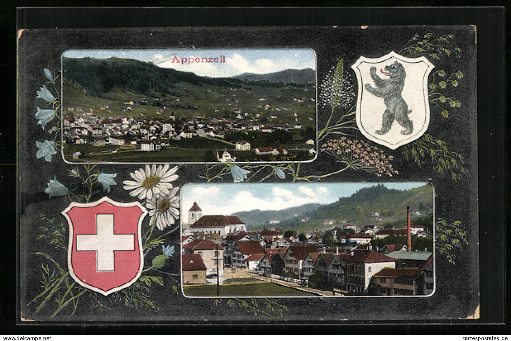 AK Appenzell, Teilansichten Der Stadt  - Appenzell