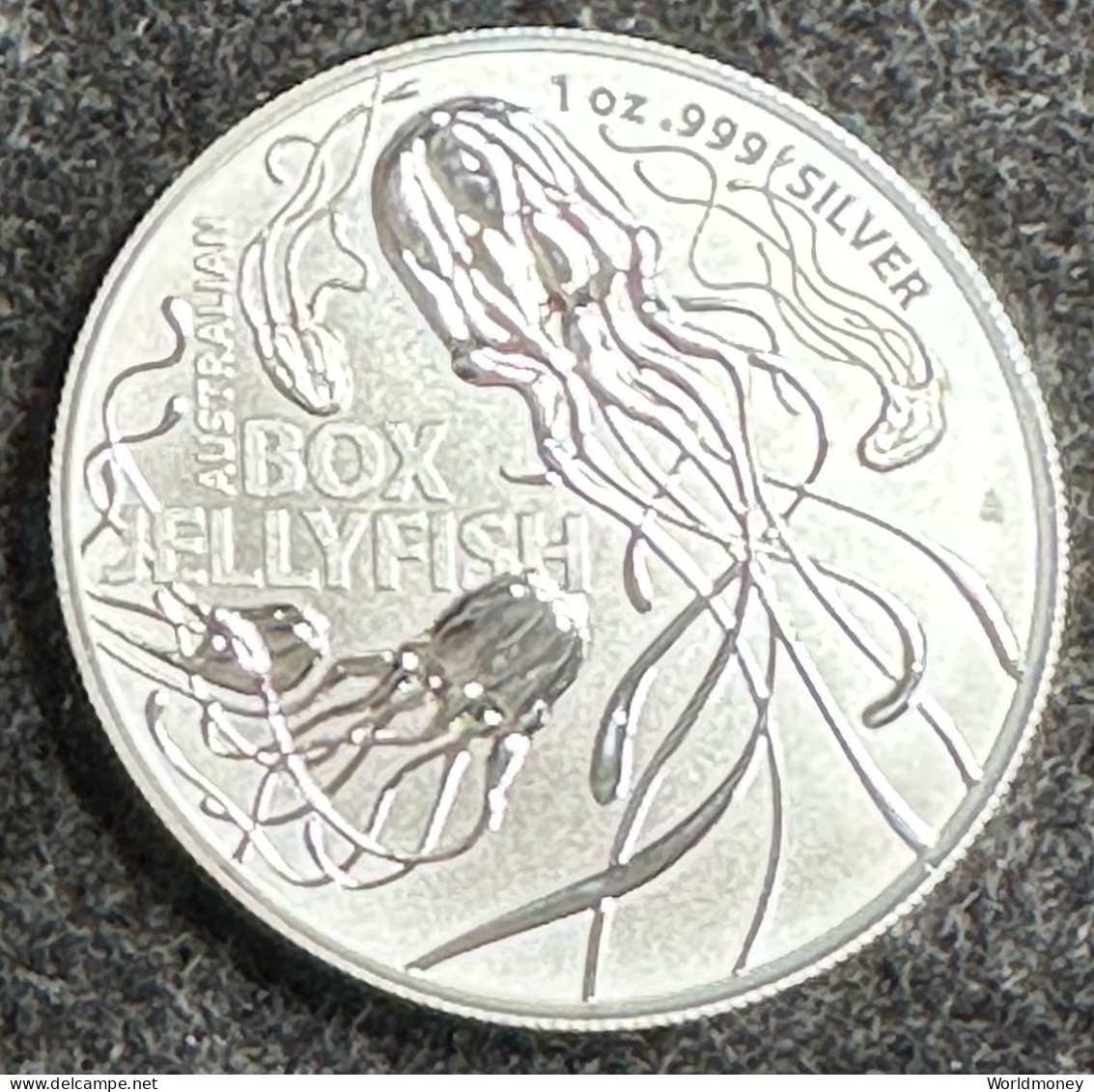 Australia 1 Dollar 2023 "Australian Box Jellyfish" - Dollar