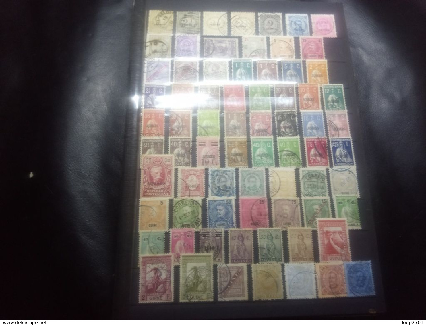 DM900 LOT FEUILLES COLONIES PORTUGUAISES N / O A TRIER COTE++ DEPART 10€ - Collections (en Albums)