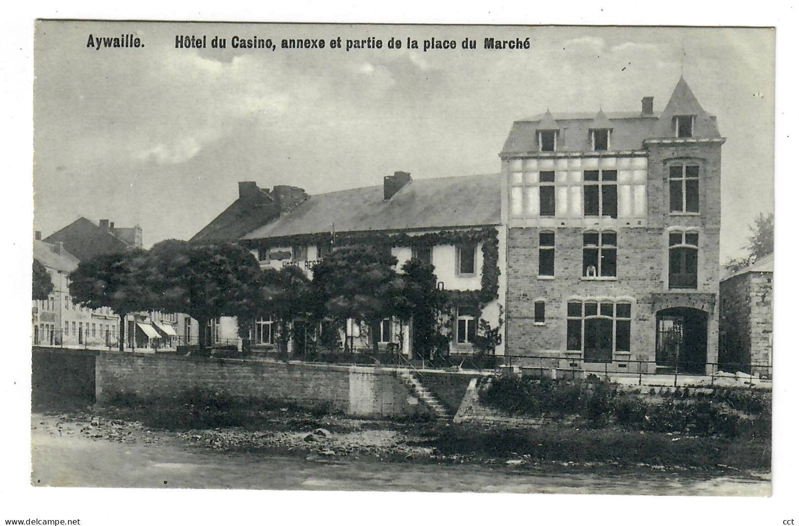 Aywaille  Hôtel Du Casino, Annexe Et Partie De La Place Du Marché - Aywaille