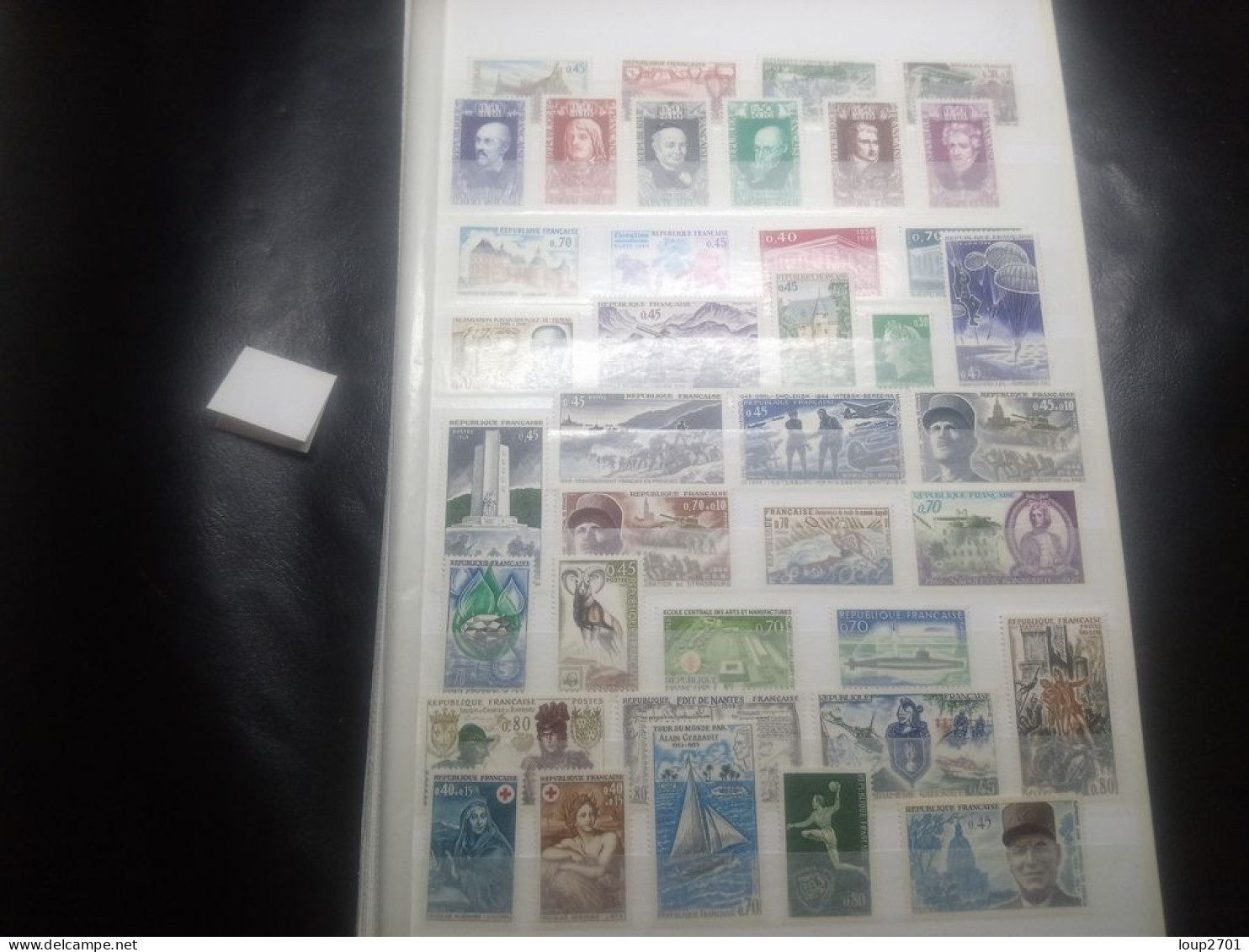 DM901 LOT FEUILLES FRANCE TOUS NEUFS MNH A TRIER COTE++ DEPART 10€ - Sammlungen (im Alben)