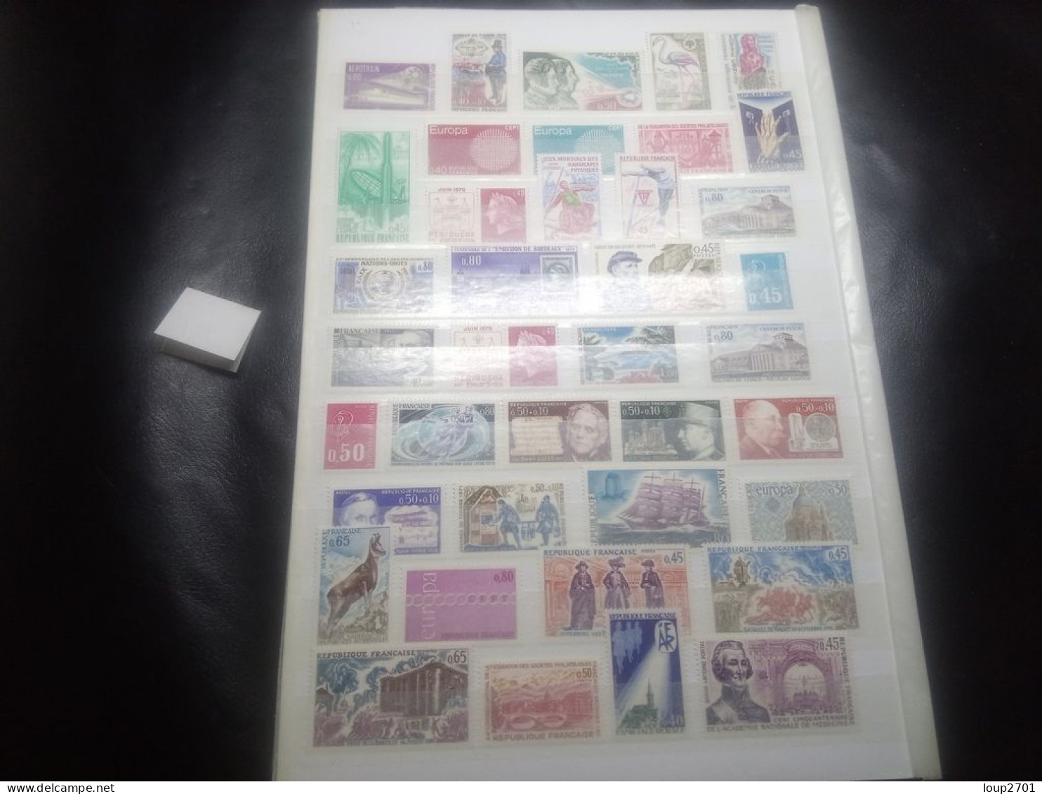 DM901 LOT FEUILLES FRANCE TOUS NEUFS MNH A TRIER COTE++ DEPART 10€