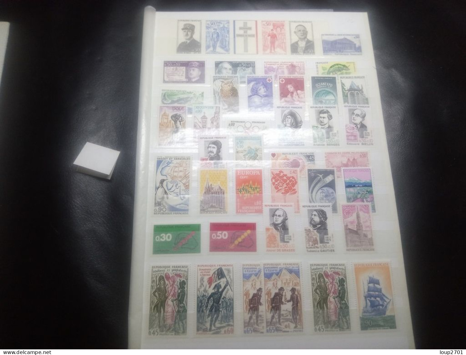 DM901 LOT FEUILLES FRANCE TOUS NEUFS MNH A TRIER COTE++ DEPART 10€