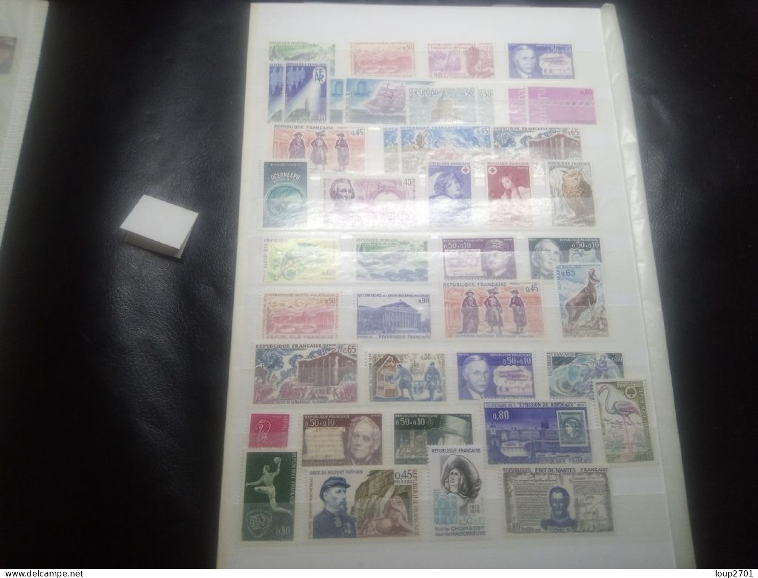 DM901 LOT FEUILLES FRANCE TOUS NEUFS MNH A TRIER COTE++ DEPART 10€