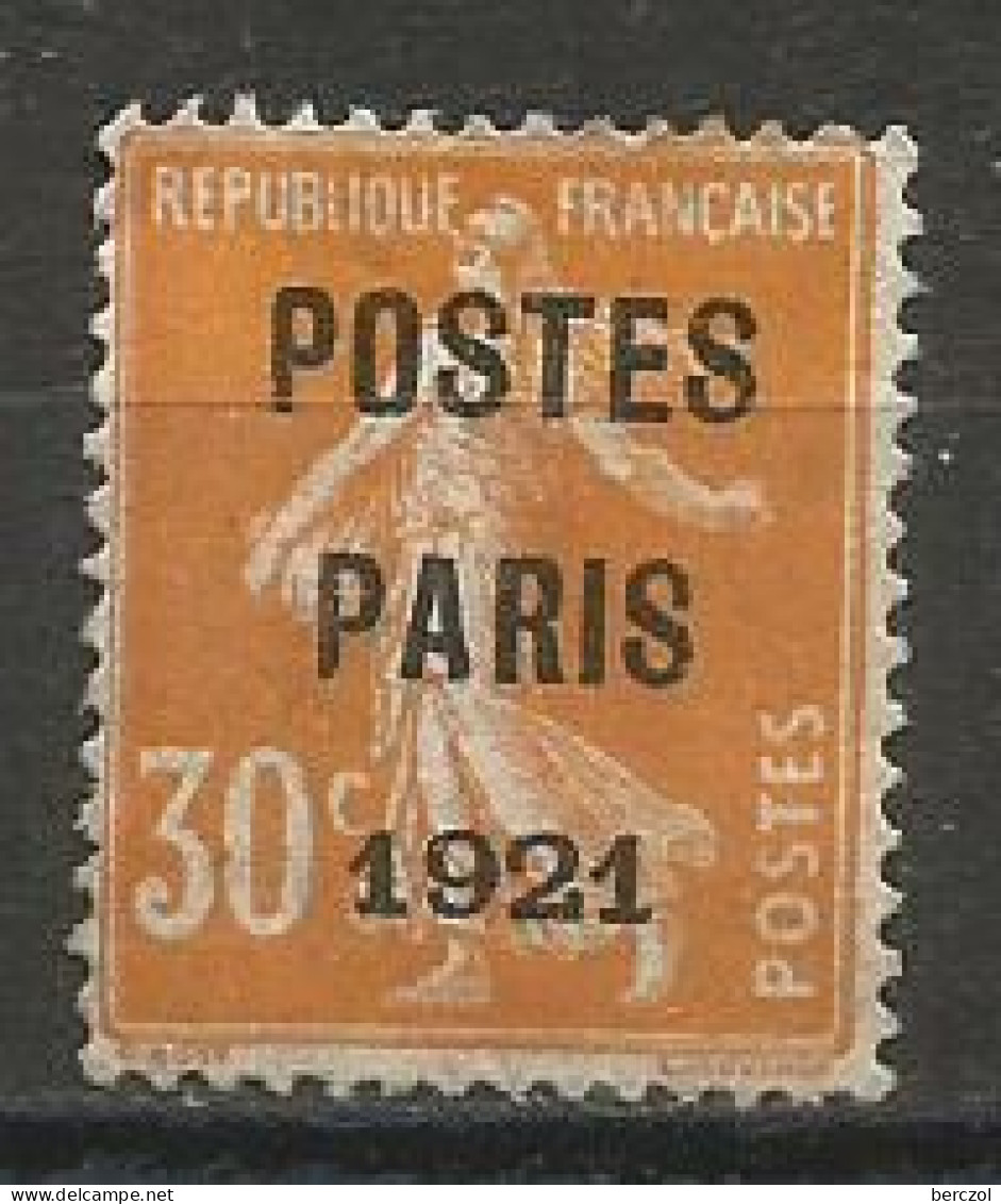 FRANCE PREOB. ANNE 1920/1922 N°29 NEUF* MH GOMME ALTEREE TB COTE 80,00 €  - 1893-1947