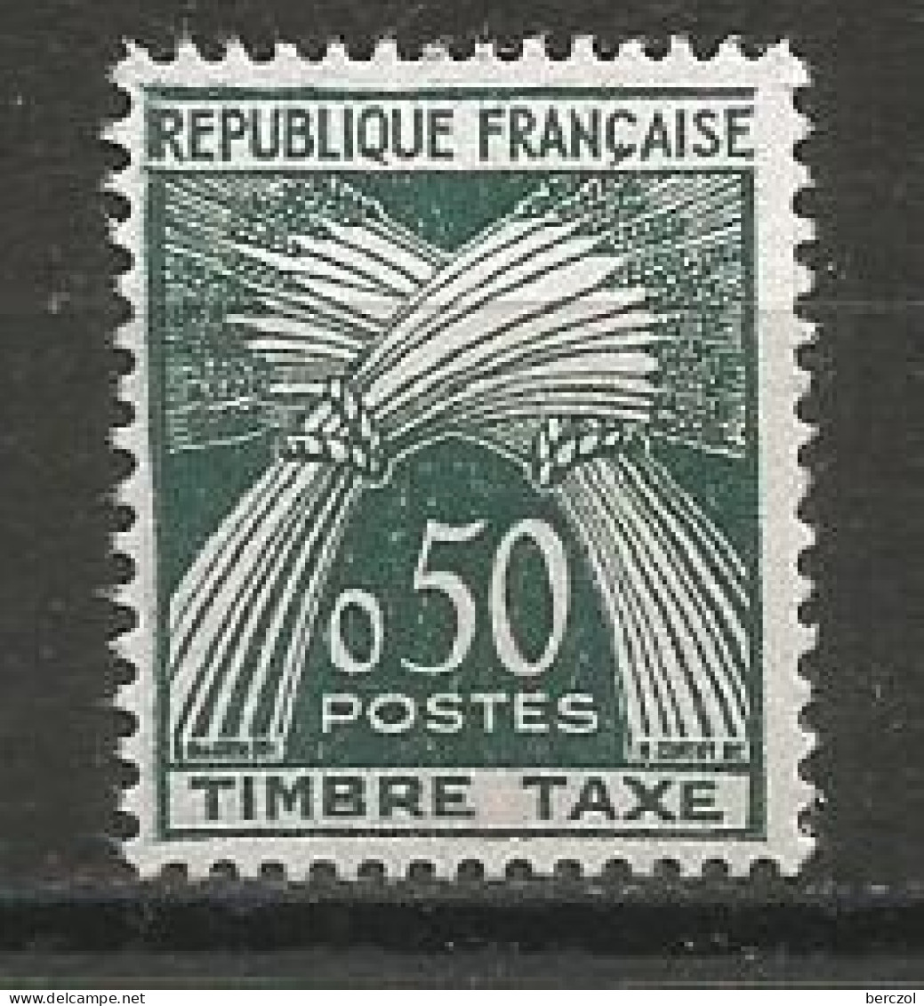 FRANCE ANNEE 1960 TAXE N° 93 NEUF * MH (Infime Adhérence Quasi N**)TB  - 1960-.... Mint/hinged
