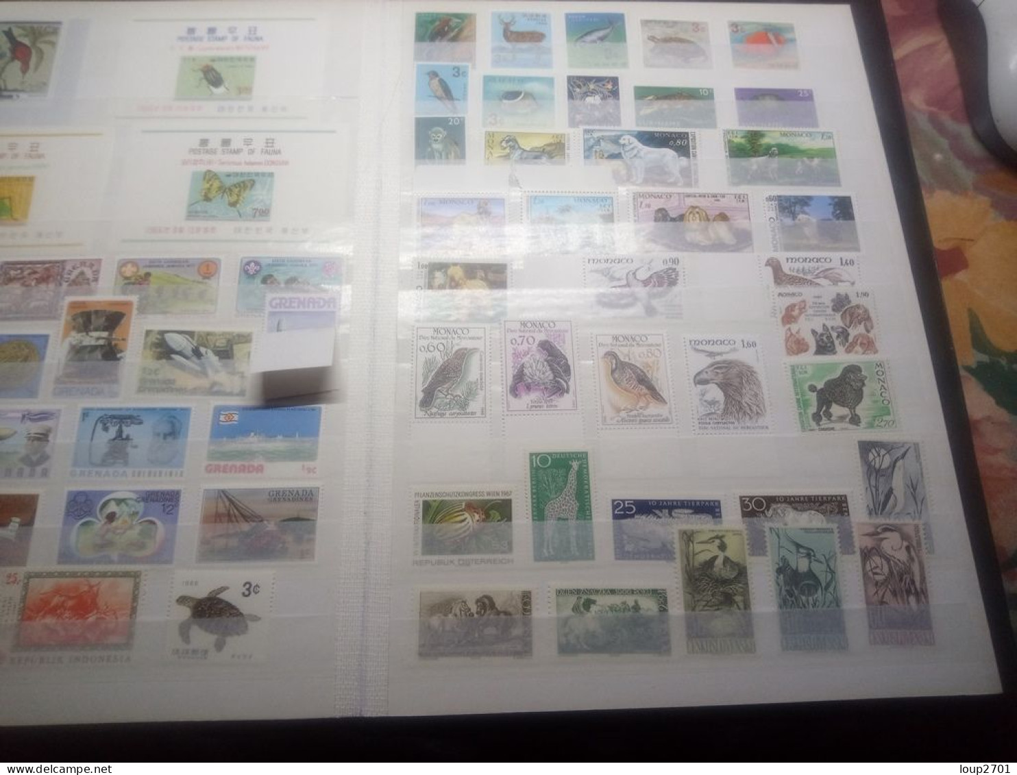 DM904 LOT FEUILLES MONDE TOUS NEUFS MNH A TRIER COTE++ DEPART 10€ - Collections (en Albums)