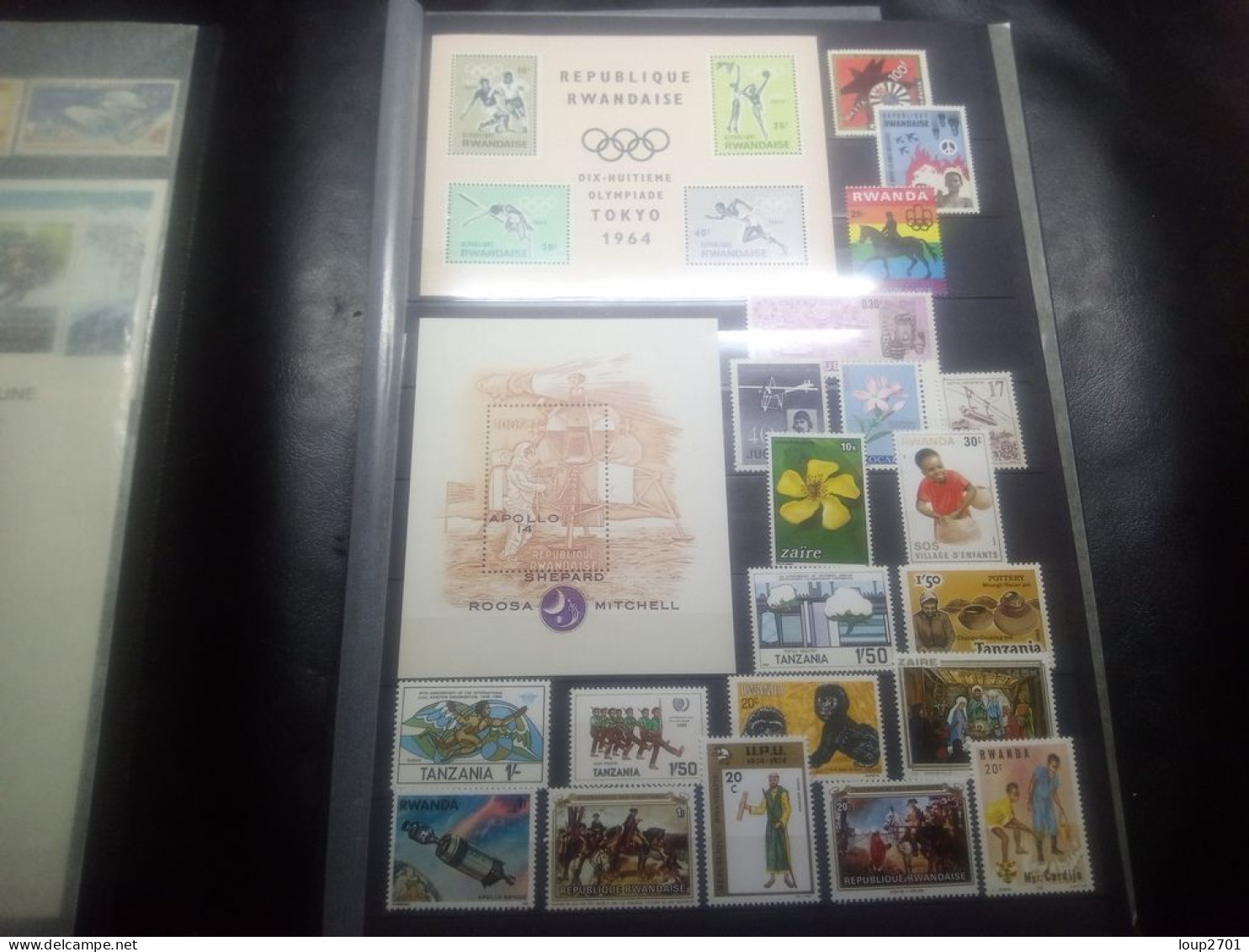 DM905 LOT FEUILLES MONDE TOUS NEUFS MNH A TRIER COTE++ DEPART 10€ - Collections (en Albums)