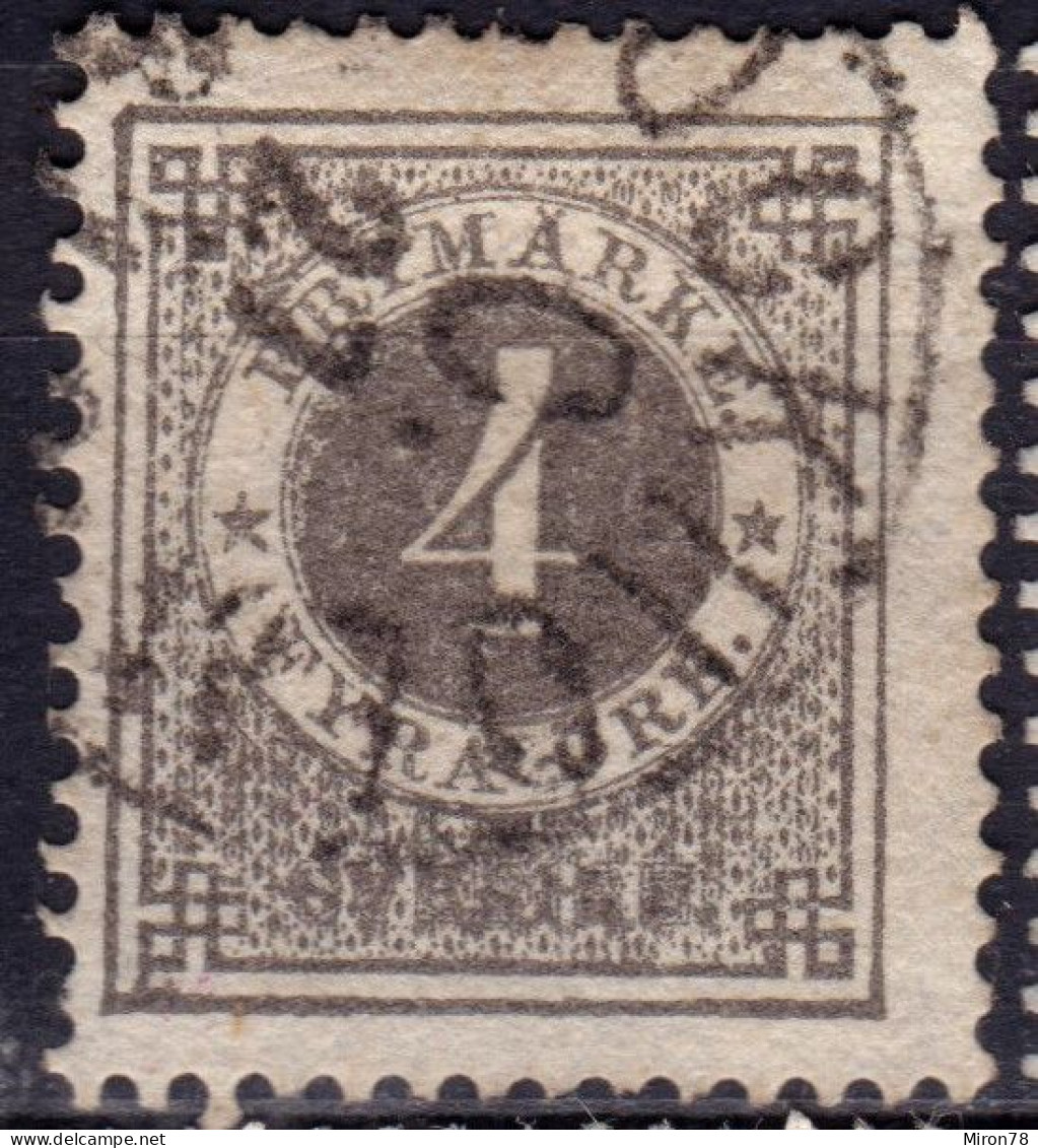 Stamp Sweden 1872-91 4o Used Lot34 - Used Stamps