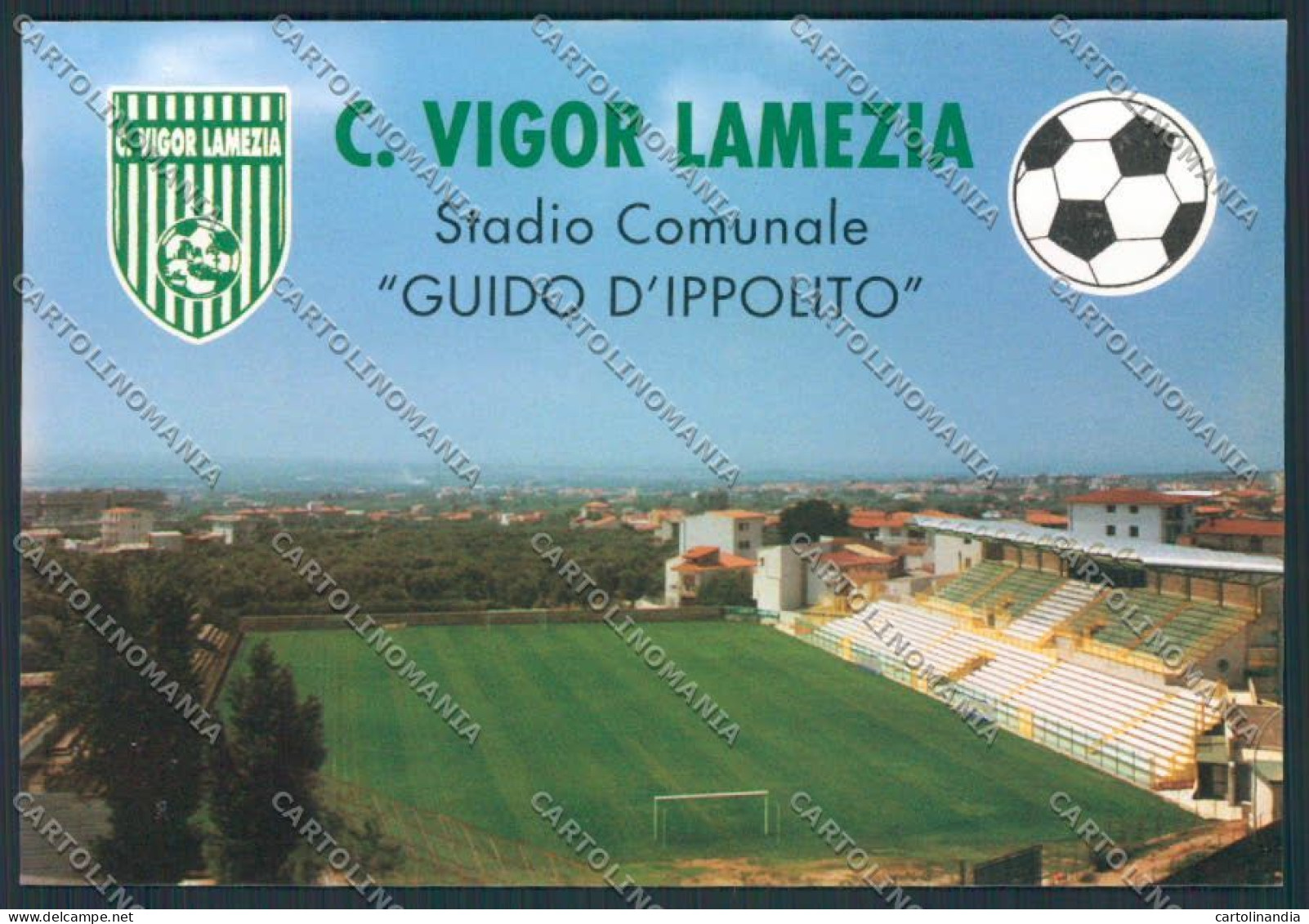 Catanzaro Stadio Vigor Lamezia FG Foto Cartolina MV8730 - Catanzaro