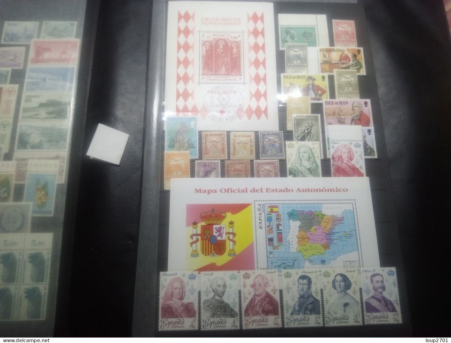 DM906 LOT FEUILLES EUROPE MAJORITE NEUFS MNH A TRIER COTE++ DEPART 10€