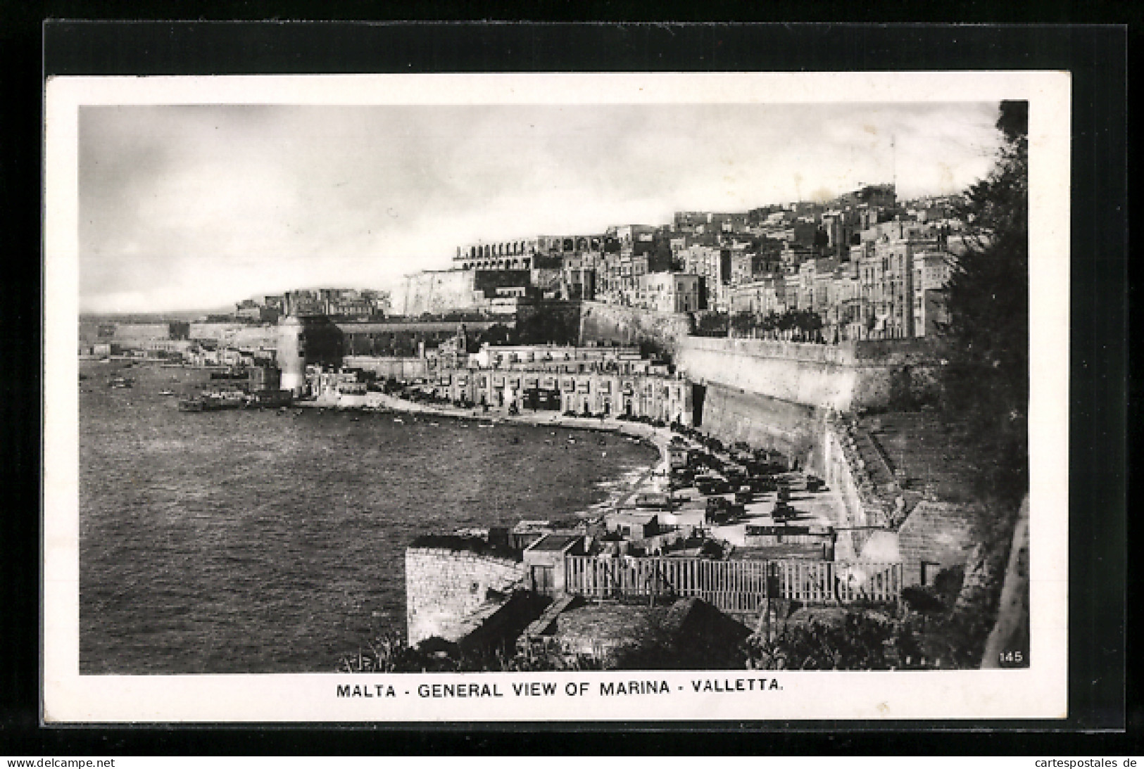 AK Valletta, General View Of Marina-Valletta  - Malta