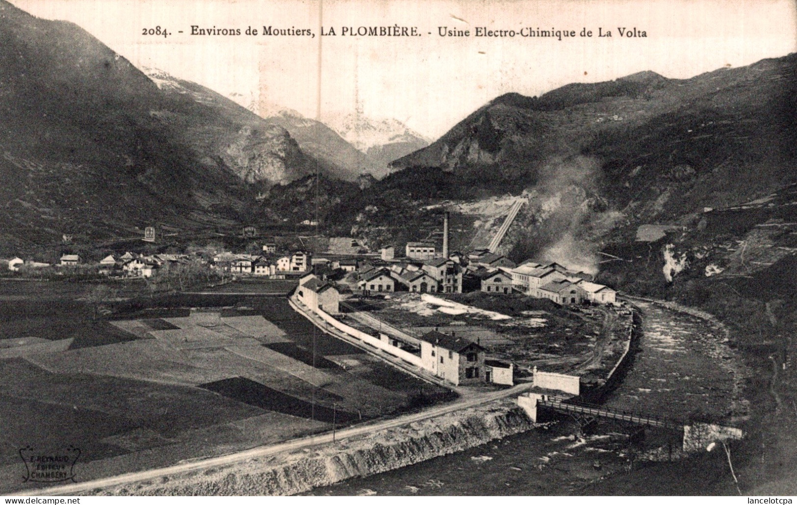 73 - ENVIRONS MOUTIERS - LA PLOMBIERE / USINE ELECTRO CHIMIQUE DE LA VOLTA - Moutiers