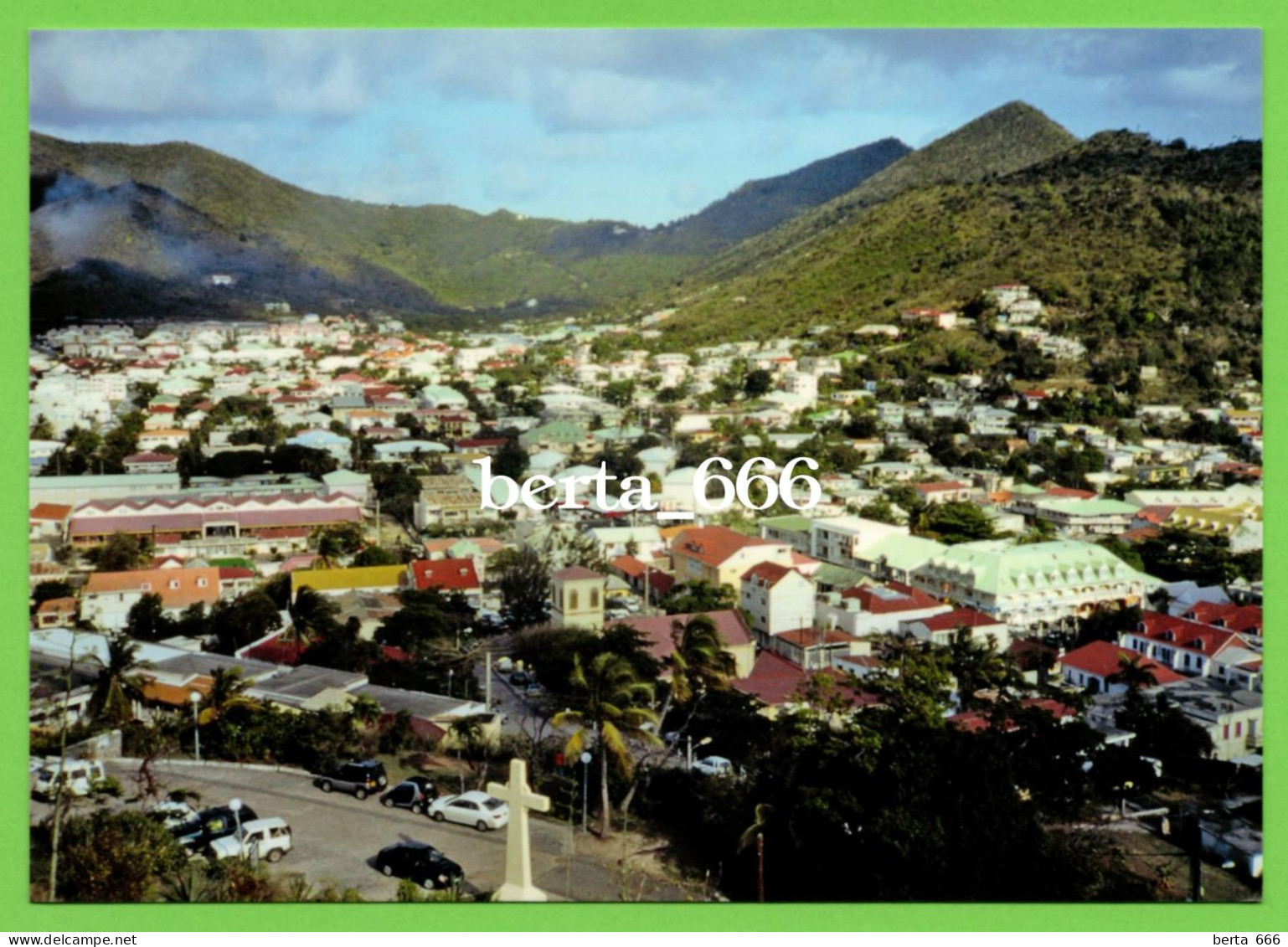 Antilles Saint Martin Marigot New Postcard - Sint-Marteen