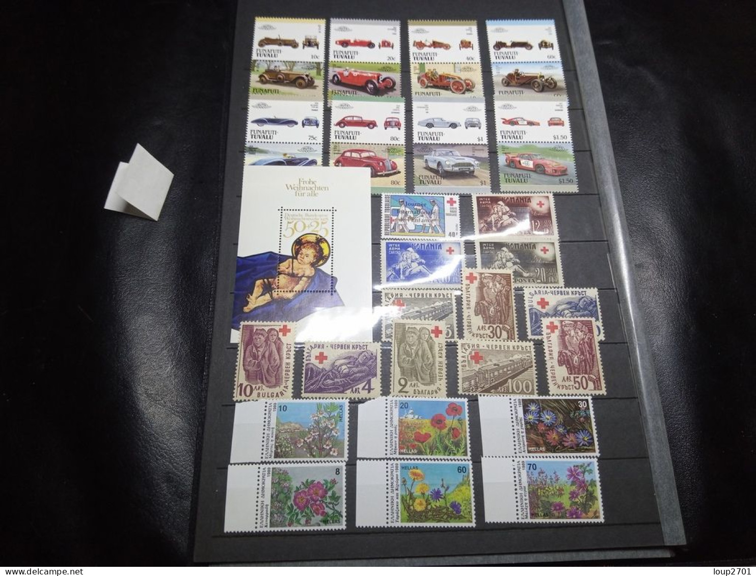 DM913 LOT FEUILLES MONDE TOUS NEUFS MNH  A TRIER COTE++ DEPART 10€