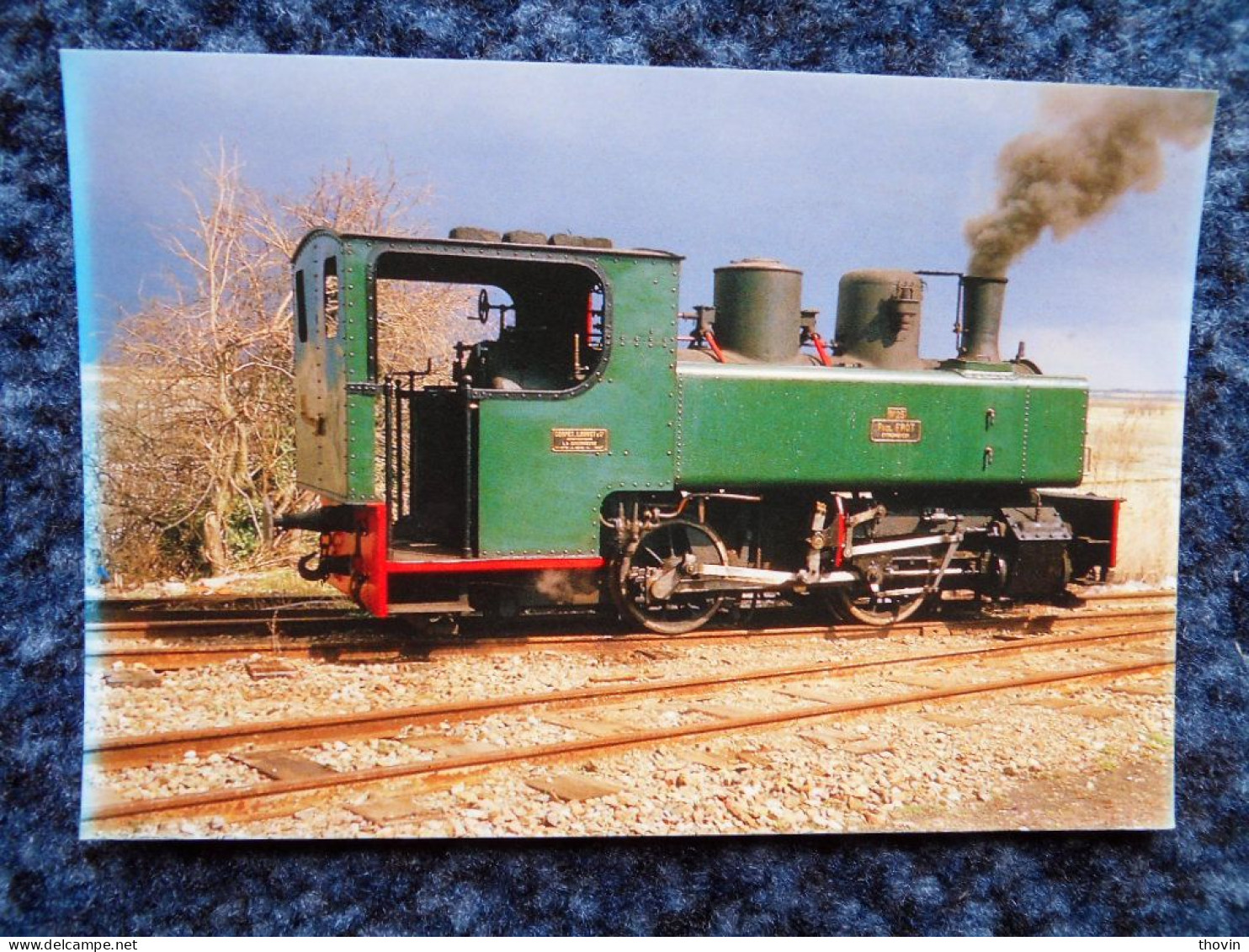 KB10/1244-Saint Valéry Sur Somme Chemin De Fer De La Baie De Somme Locomotive 020T Corpet Louvet - Saint Valery Sur Somme