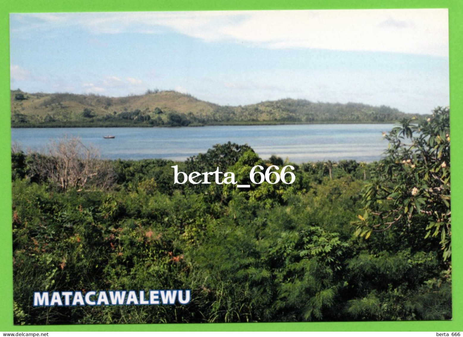 Fiji Yasawa Islands Matacawalewu Island New Postcard - Fidji