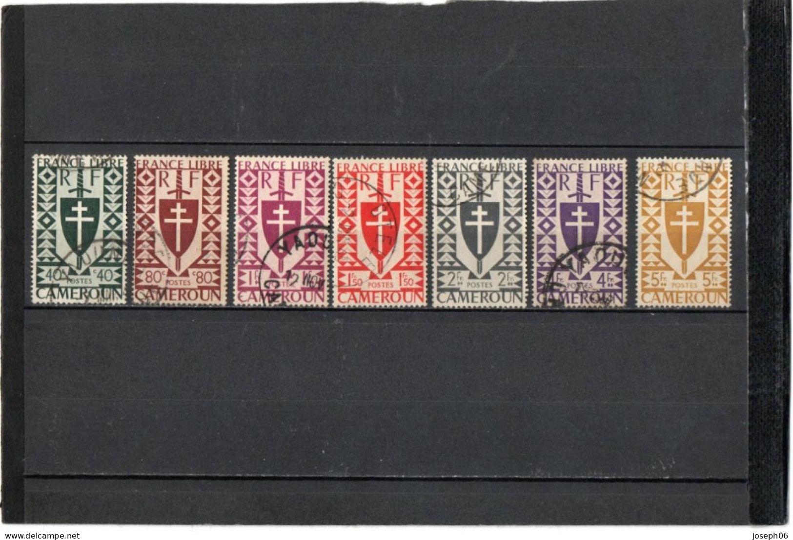 CAMEROUN   1941  Y.T. N° 249  à  262  Incomplet   Oblitéré - Nuovi