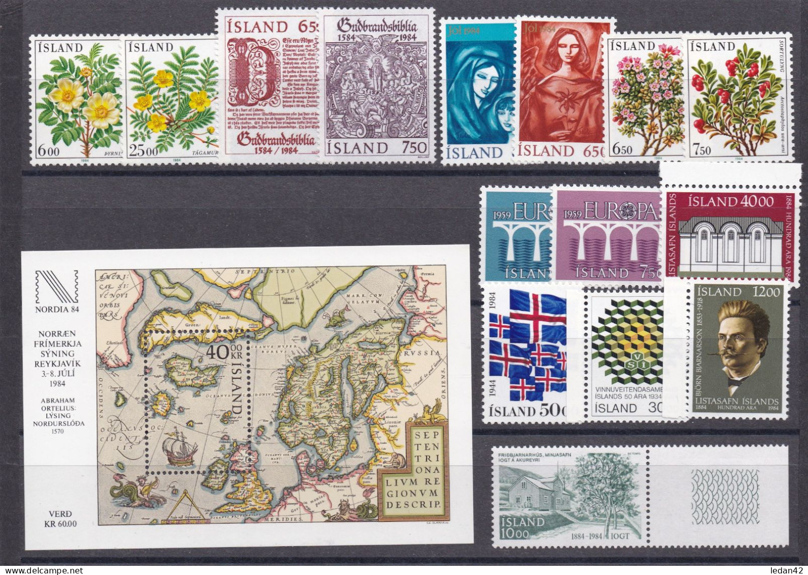 Islande 1984. Cat.Yvert Année Complète ** - Unused Stamps