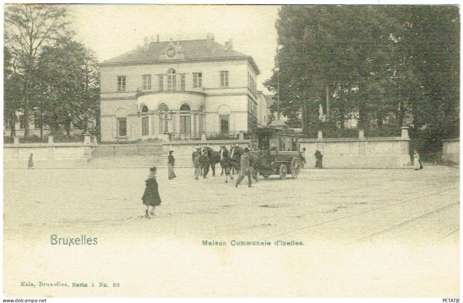 Ixelles , Maison Communale - Ixelles - Elsene