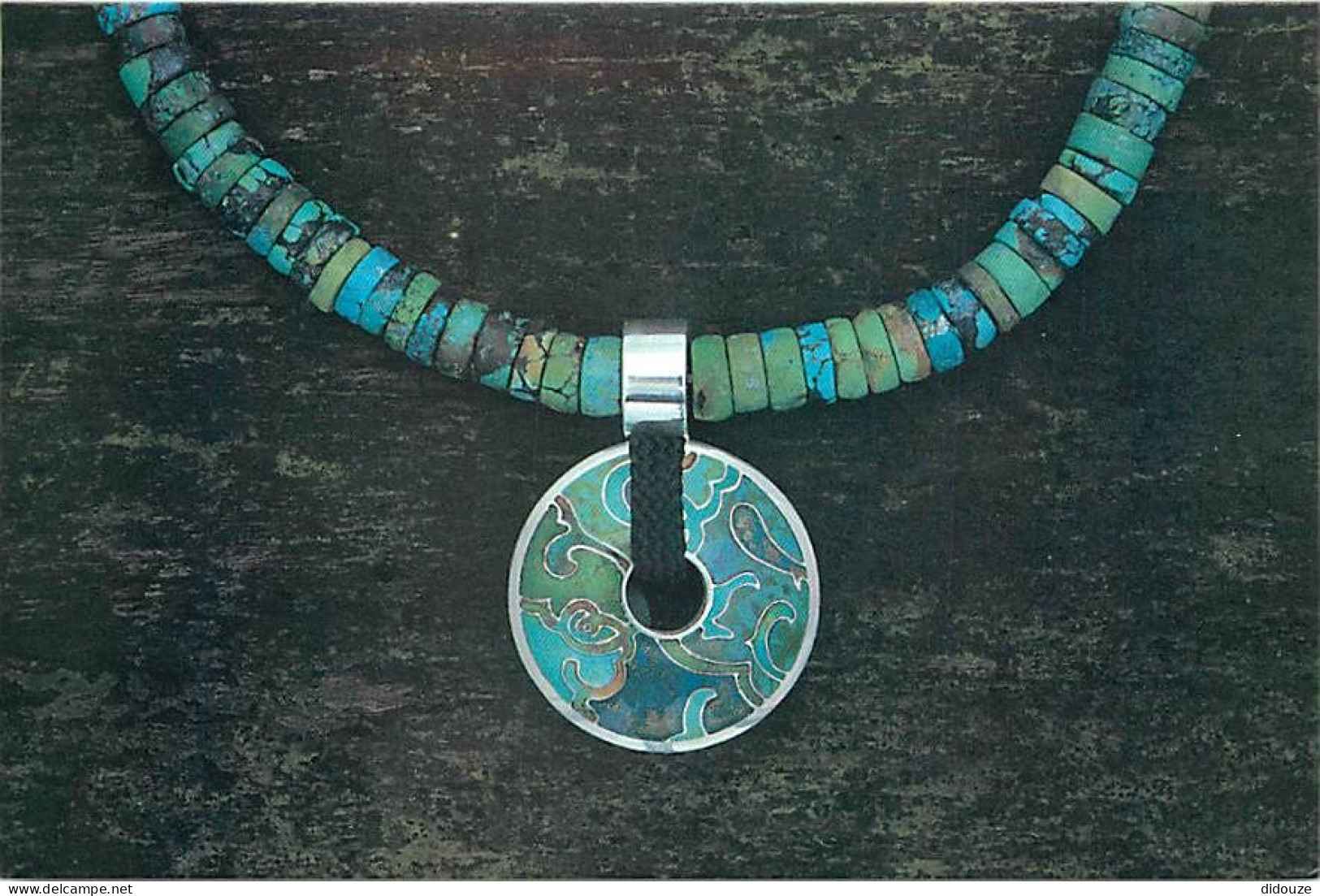 Art - Collar 1998 - Turquoise Silver And Enamel - Carte Neuve - CPM - Voir Scans Recto-Verso - Objets D'art