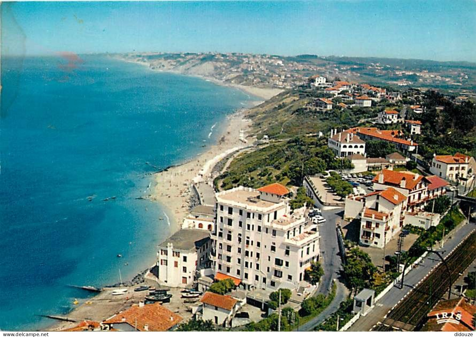 64 - Guéthary - La Plage Et Le Port. Vue Vers Bidart - Vue Aérienne - CPM - Voir Scans Recto-Verso - Guethary