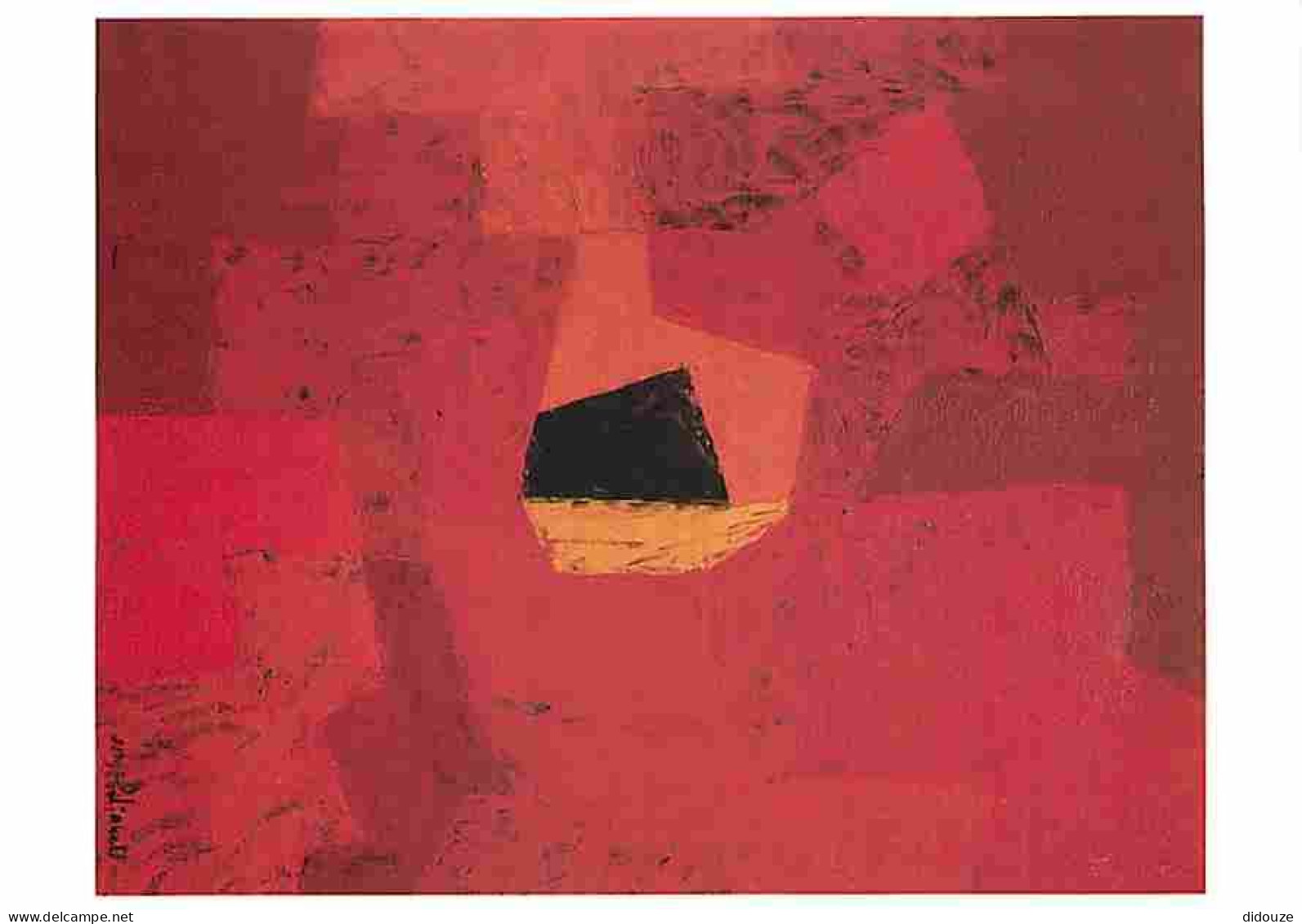 Art - Peinture - Serge Poliakoff - Composition 1957 - CPM - Voir Scans Recto-Verso - Peintures & Tableaux