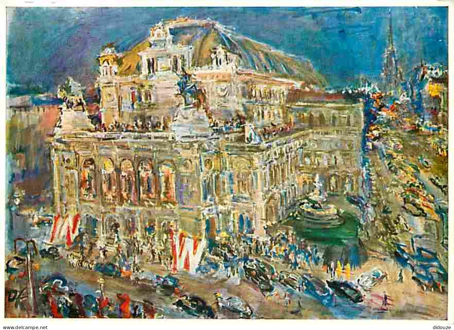 Art - Peinture - Oskar Kikischka - Wien - Staatsoper - CPM - Voir Scans Recto-Verso - Peintures & Tableaux