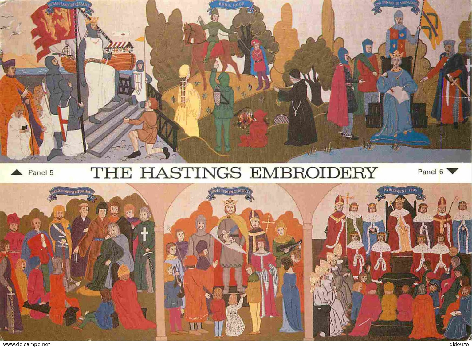 Angleterre - Hastings - The Hastings Embroidery - Multivues - Art Peinture Histoire - Sussex - England - Royaume Uni - U - Hastings