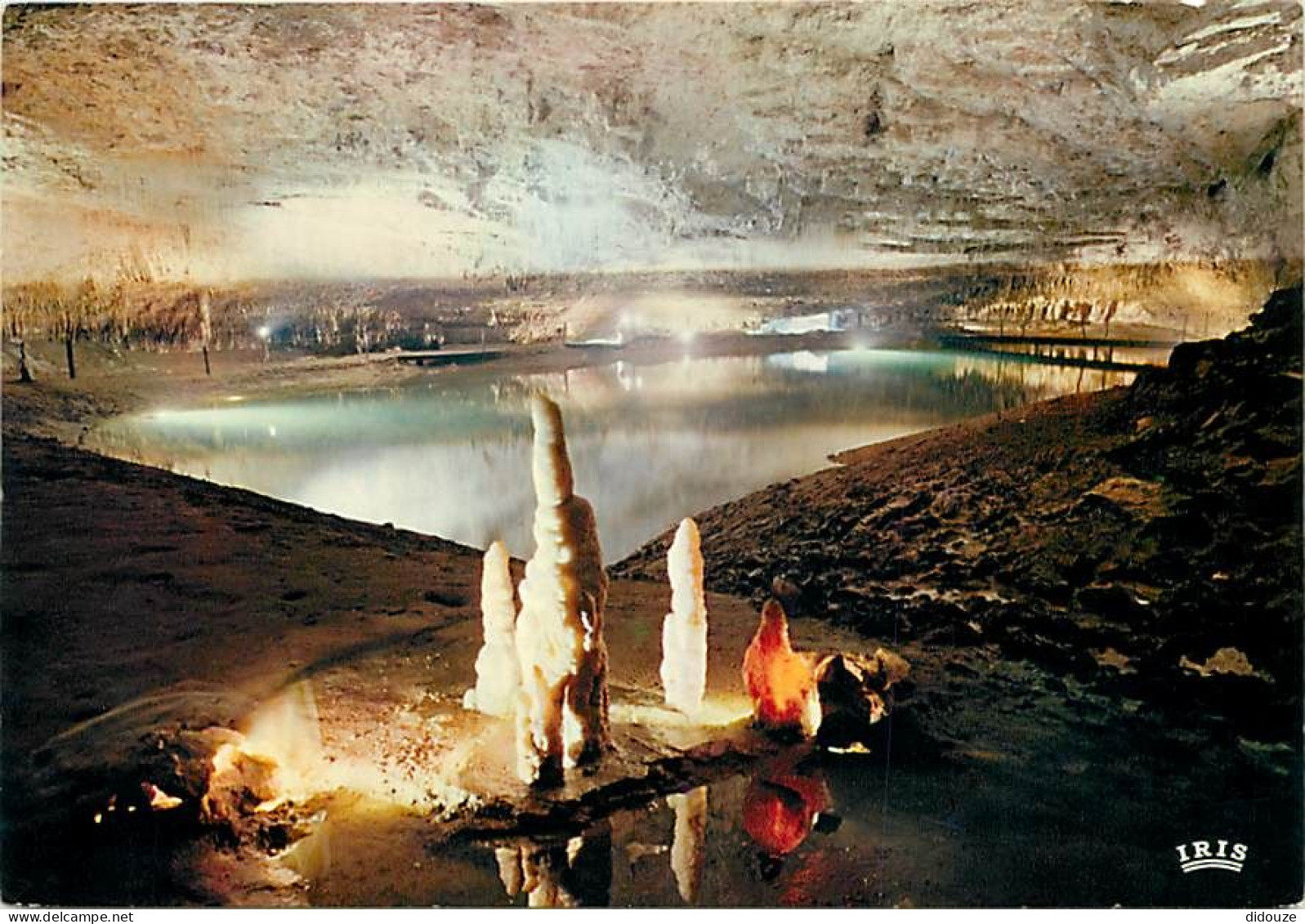 38 - Pont En Royans - Grottes De Choranche - La Salle Et Le Lac D'entrée - Spéléologie - Curiosité Géologique - Carte Ne - Pont-en-Royans