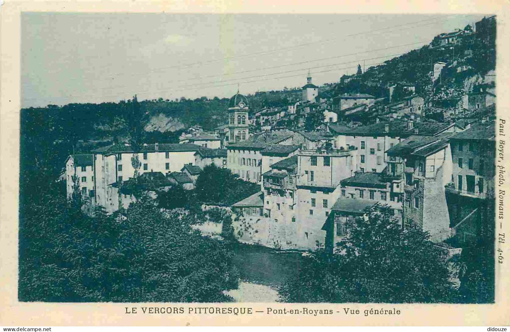 38 - Pont En Royans - Vue Générale - CPA - Voir Scans Recto-Verso - Pont-en-Royans