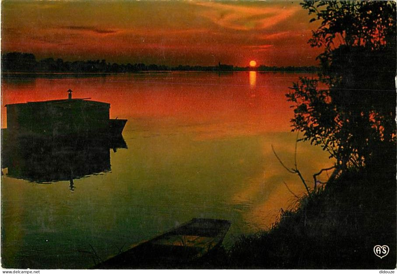 Coucher De Soleil - CPM - Voir Scans Recto-Verso - Contre La Lumière