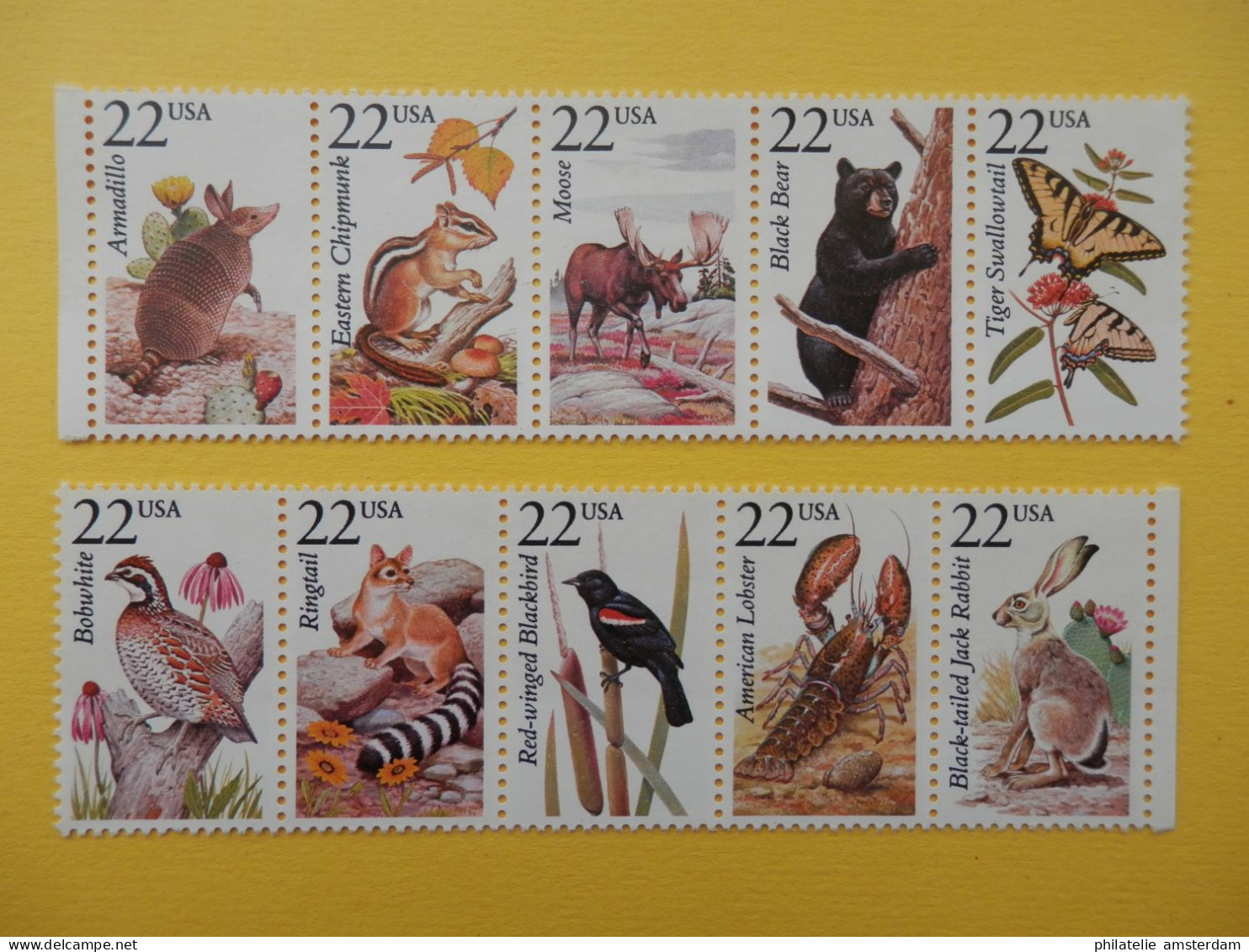 USA 1987, FAUNA / NORTH AMERICAN WILDLIFE: Mi 1883-1932, ** - Wild