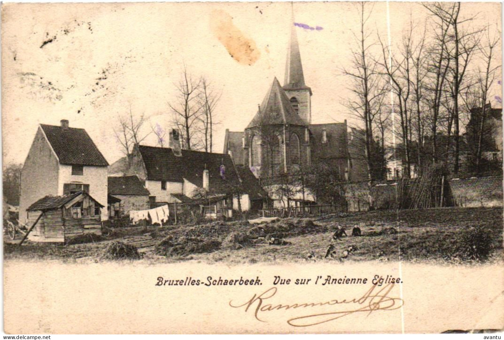 SCHAERBEEK / SCHAARBEEK / BRUSSEL / BRUXELLES / L ANCIENNE EGLISE - Schaarbeek - Schaerbeek