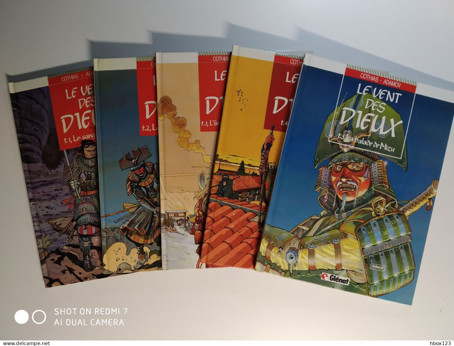 LE VENT DES DIEUX 1er Cycle Complet  Lot T1-2-3-4-5 - Editions Originales (langue Française)