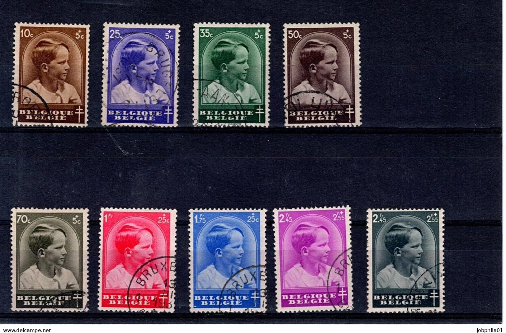 458-466  Obl Côte 12.50€ - Used Stamps