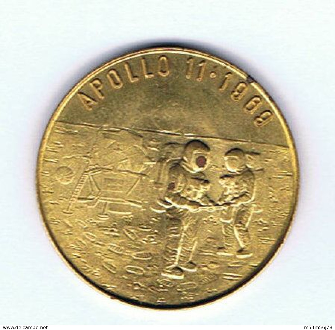Medaille - 10 Jahre Mondlandung Apollo 11 - Unclassified