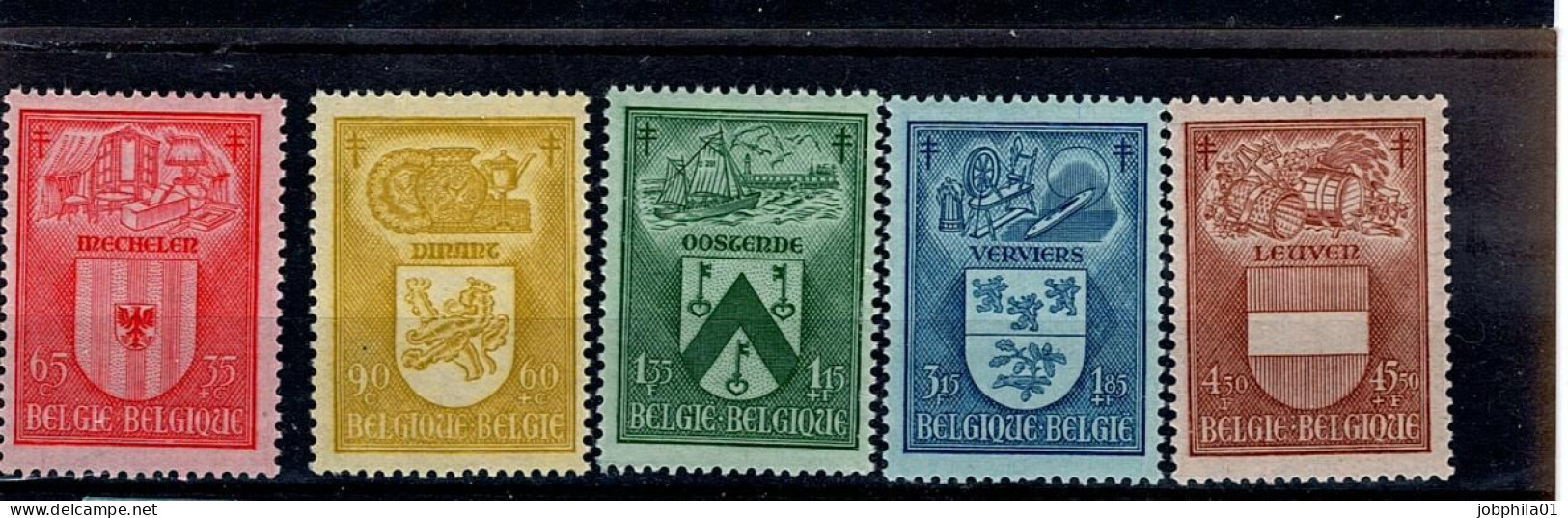 743-747 Côte 19.00€ - Unused Stamps