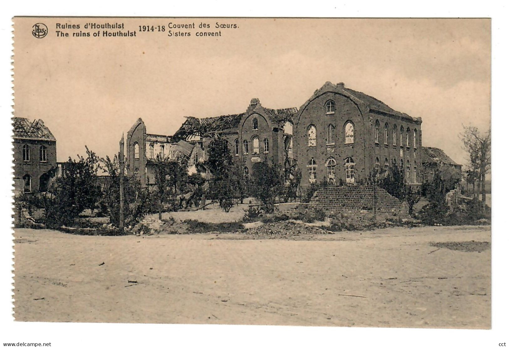 Houthulst   9 Postkaarten Ruines De La Forêt D'Houthulst 1914-1918 - Houthulst