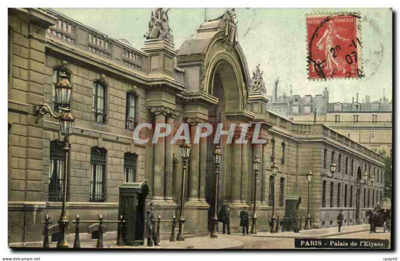 CPA Paris Palais De L Elysee - Arrondissement: 08