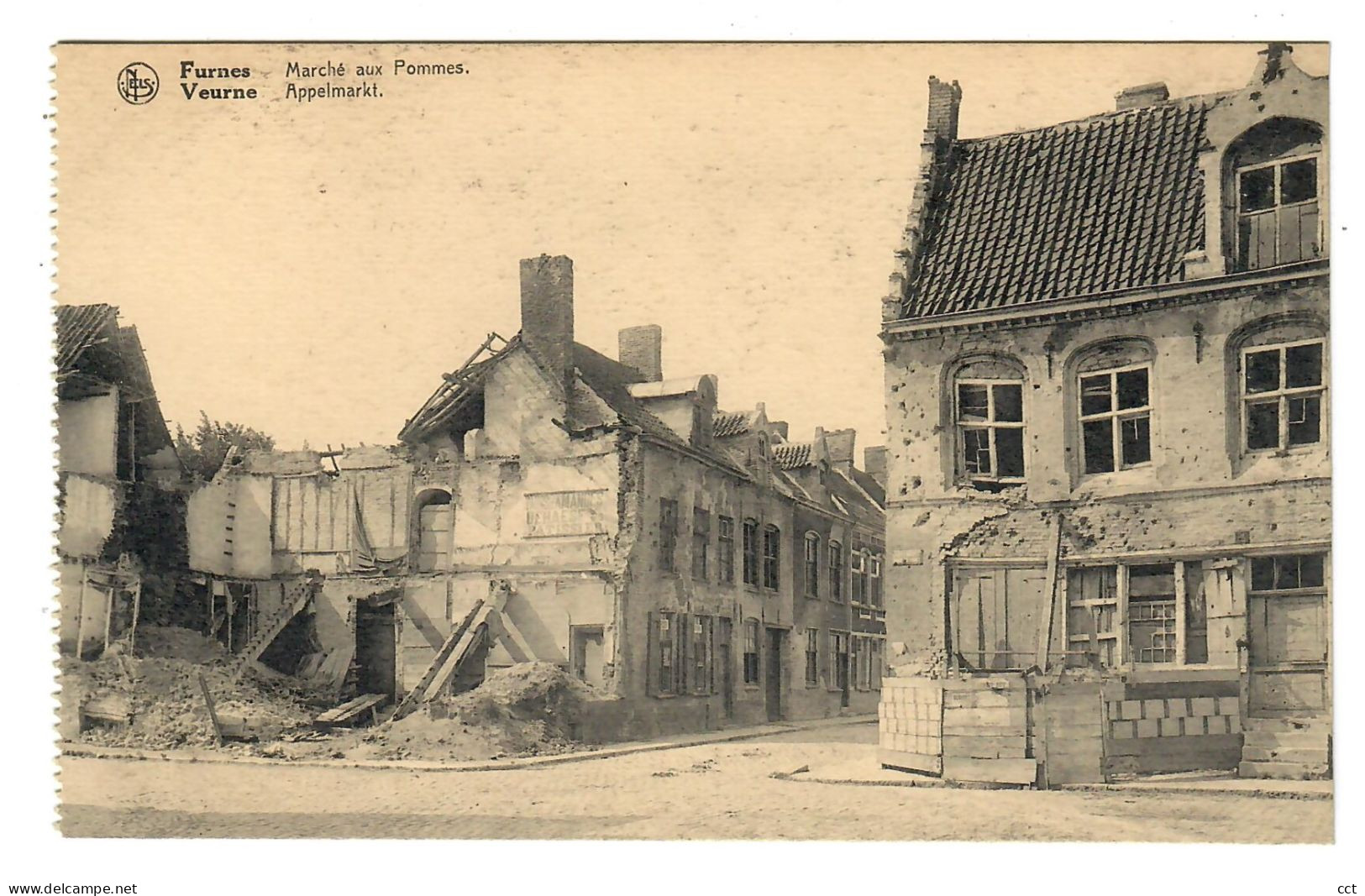 Veurne Furnes   Marché Aux Pommes - Veurne