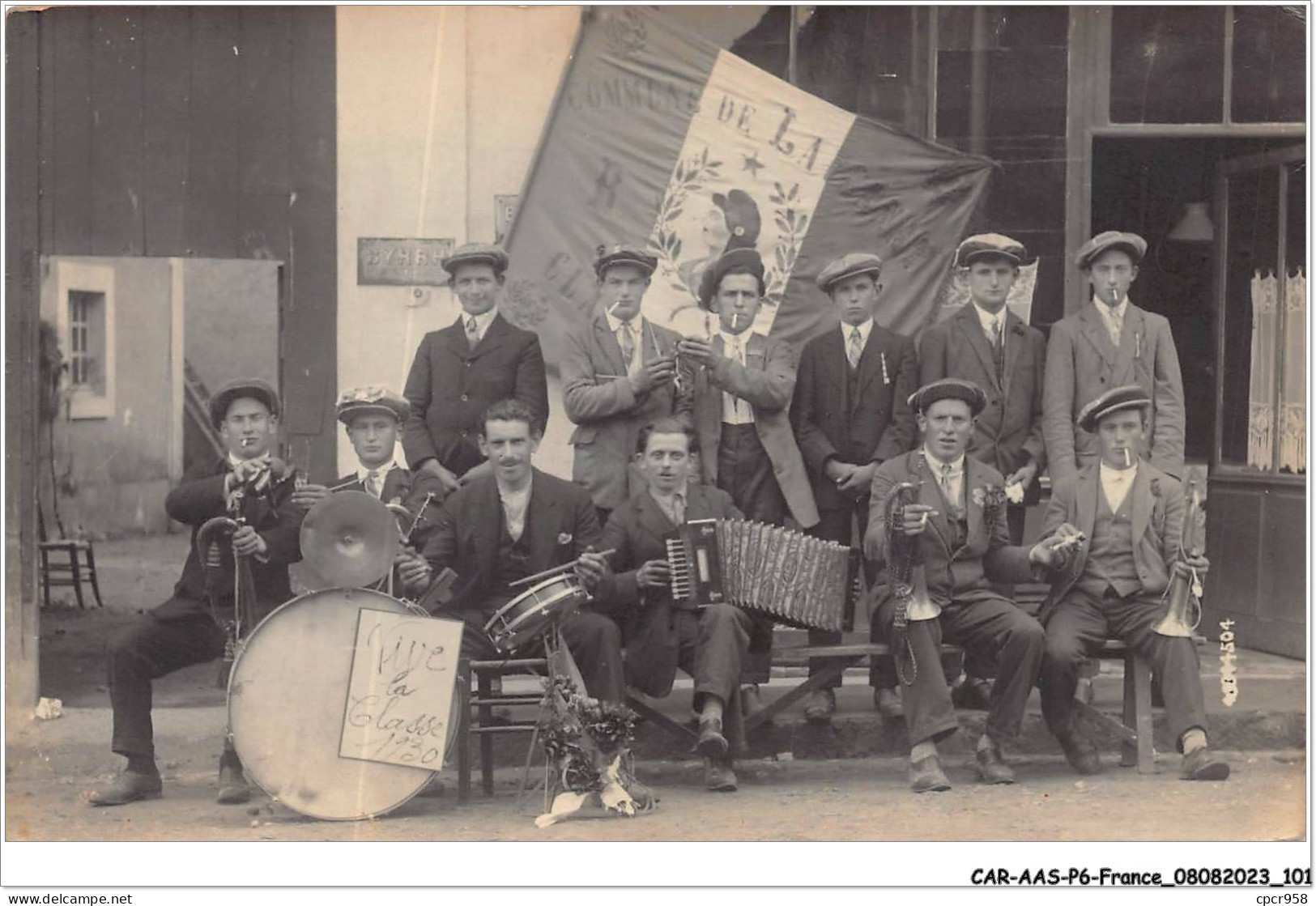 CAR-AASP6-0474 - FRANCE - CARTE PHOTO - A IDENTIFIER - PHOTO D'ARTISTES.CONSCRITS - Photos