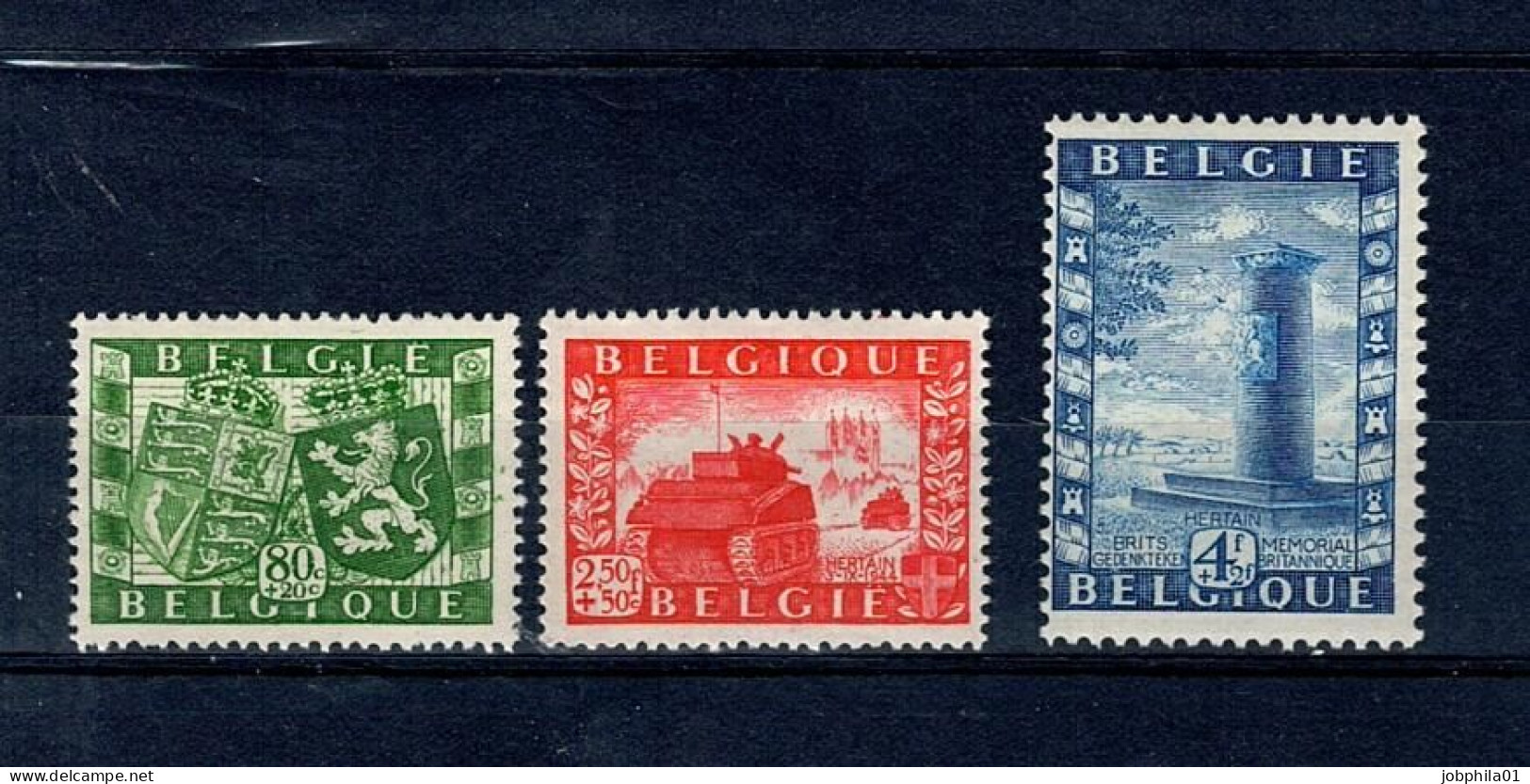 823-825 Xx  Côte 16.00€ - Unused Stamps